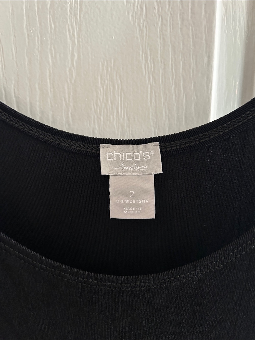 🖤 Chico's Black Sleeveless Traveler’s Maxi Dress - Picture 2 of 5